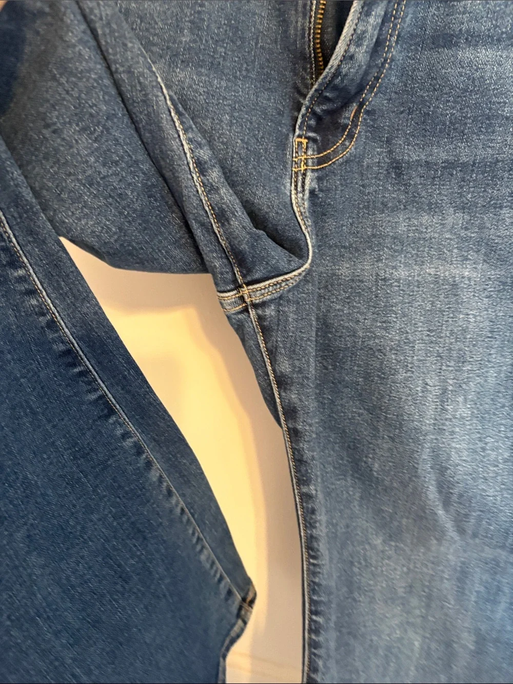 Abercrombie & Fitch Dark Blue Flare Jeans - Wide Leg